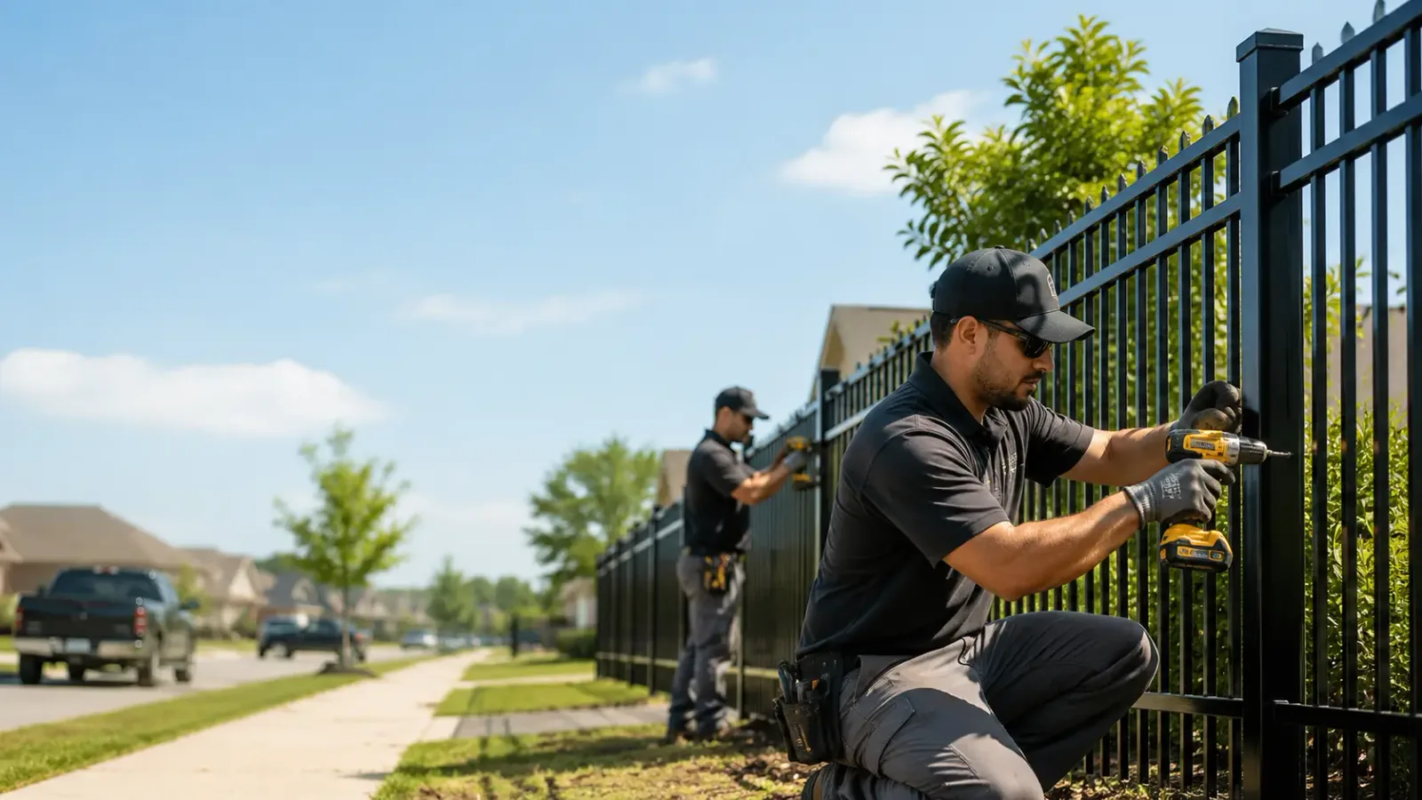 Metal Fence Installation in Trinity, AL